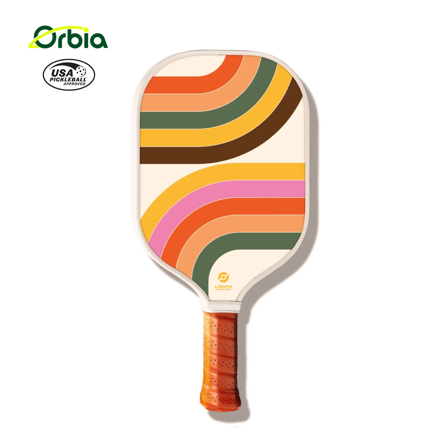 Orbia New Style Glass Fiber Pickleball Paddles Rackets 16mm Thicklls Length 40cm Paddle Pickelball Outdoor Sports Raquetes